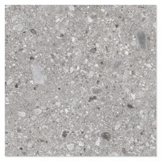 Udendørs Klinker Terrazzo Italia Grå Mat 61x61 cm Tykkelse 20 mm-2